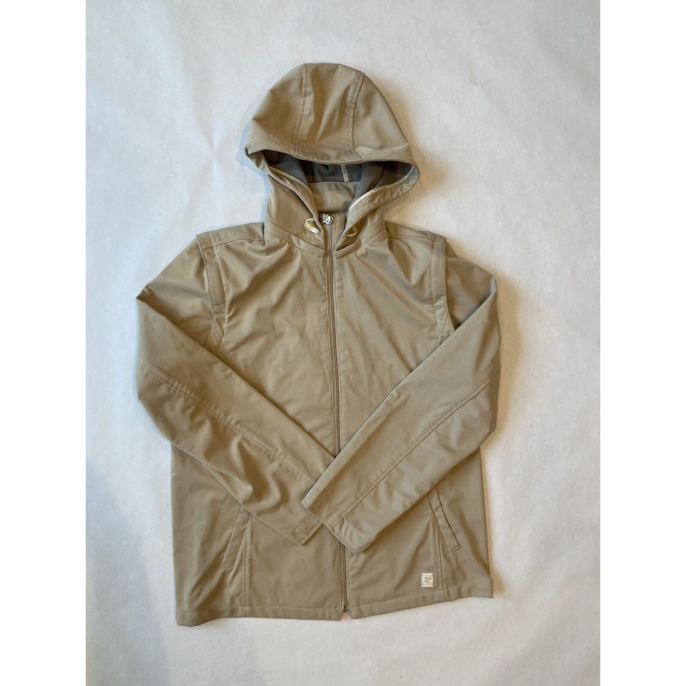 Woman's Courreges sport future Jacket Beige Size 40 Made in Japan